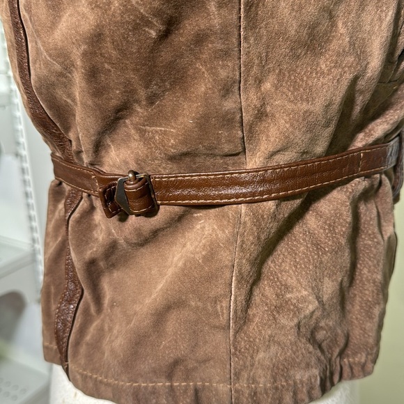 Vintage Sears Suede Girls Jacket Size L - Picture 5 of 8